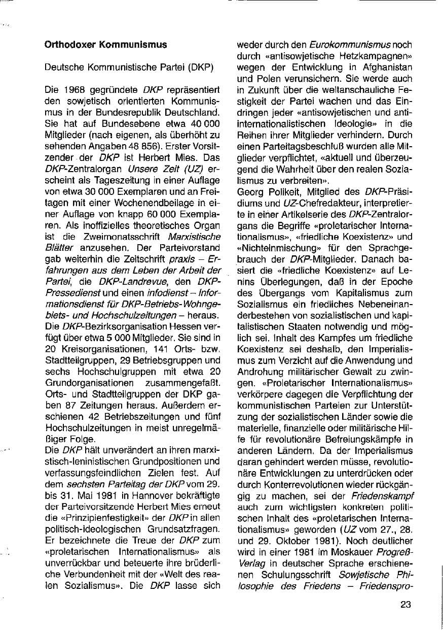 Seite 24 des Verfassungsschutzbericht 1981 Hessen