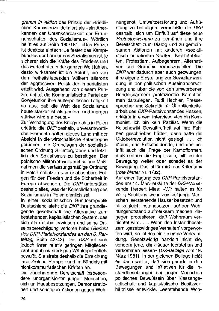 Seite 25 des Verfassungsschutzbericht 1981 Hessen