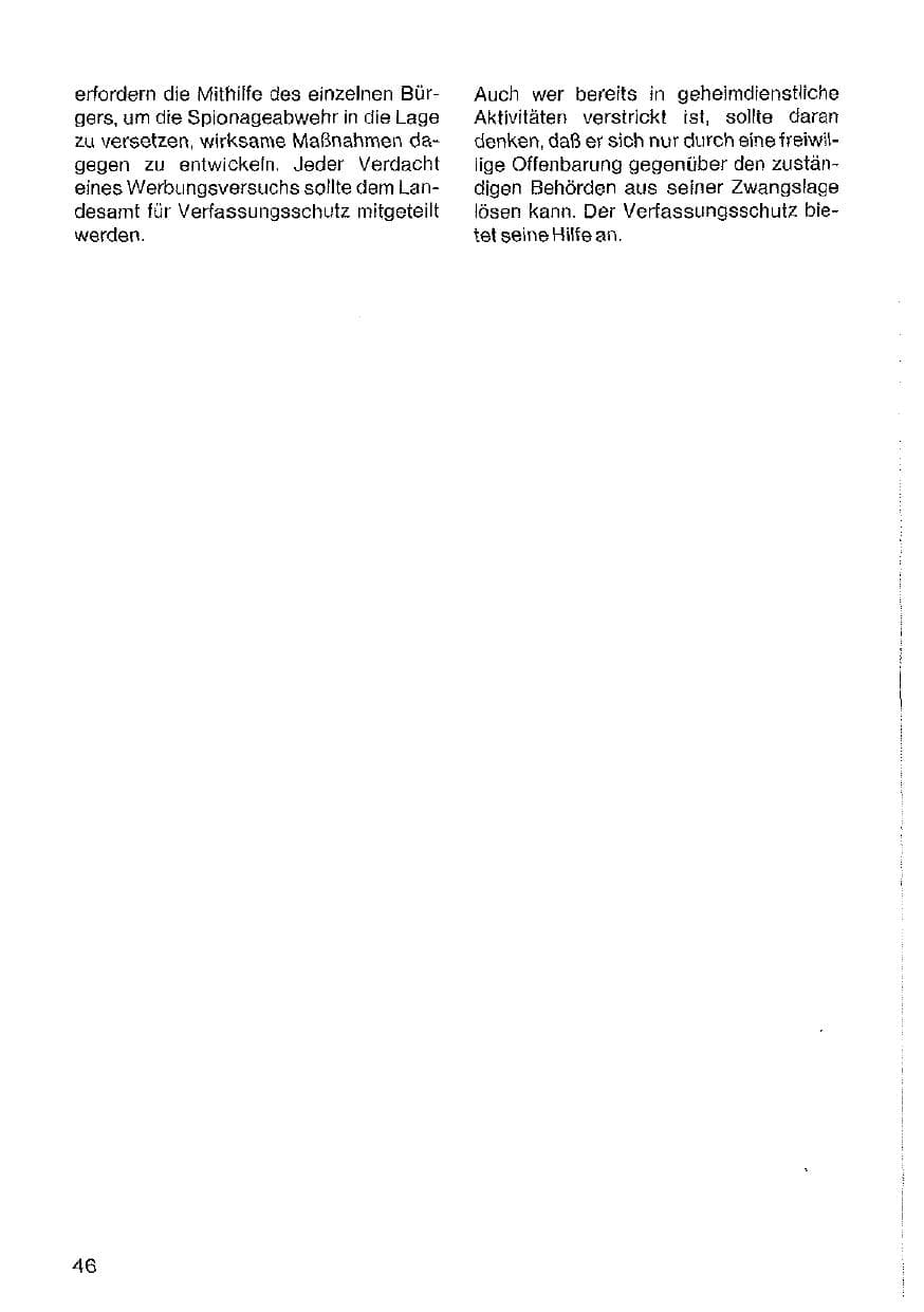 Seite 47 des Verfassungsschutzbericht 1984 Hessen