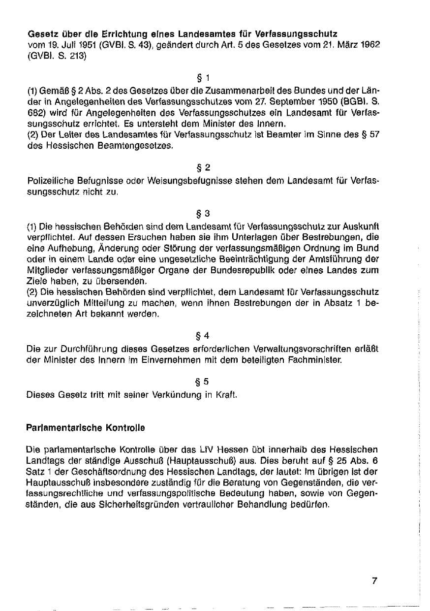 Seite 8 des Verfassungsschutzbericht 1986 Hessen