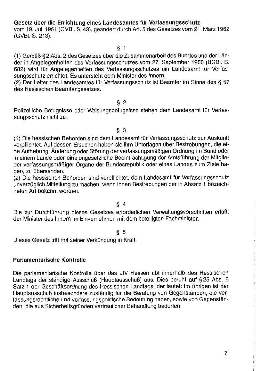 Seite 8 des Verfassungsschutzbericht 1987 Hessen