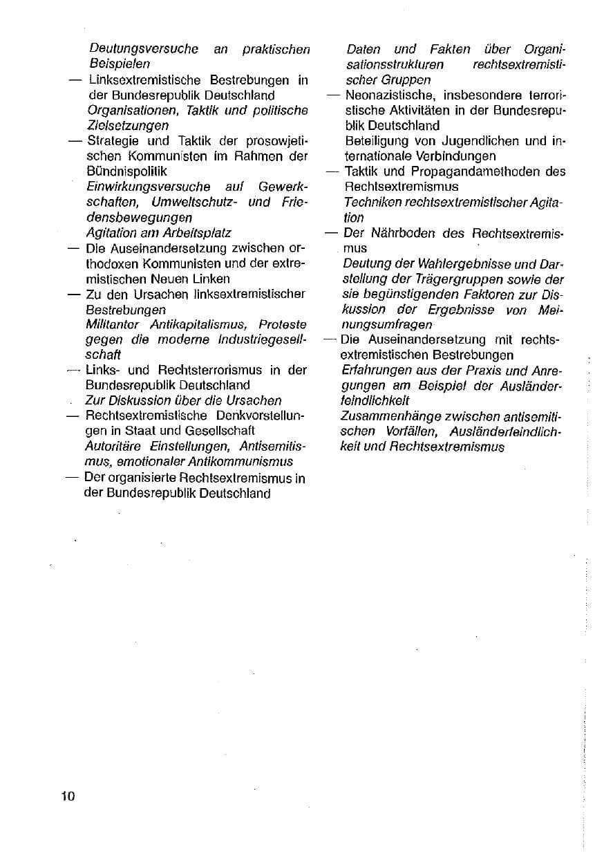 Seite 11 des Verfassungsschutzbericht 1989 Hessen