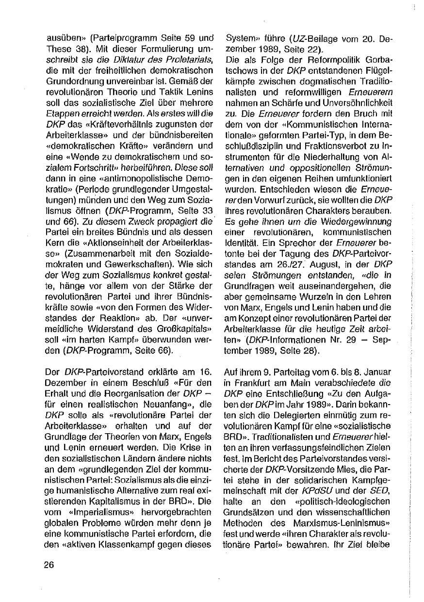 Seite 27 des Verfassungsschutzbericht 1989 Hessen