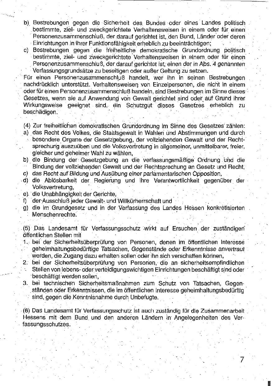 Seite 8 des Verfassungsschutzbericht 1990 Hessen