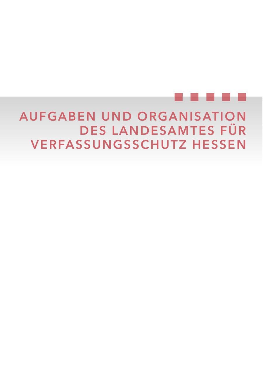 Seite 7 des Verfassungsschutzbericht 2007 Hessen