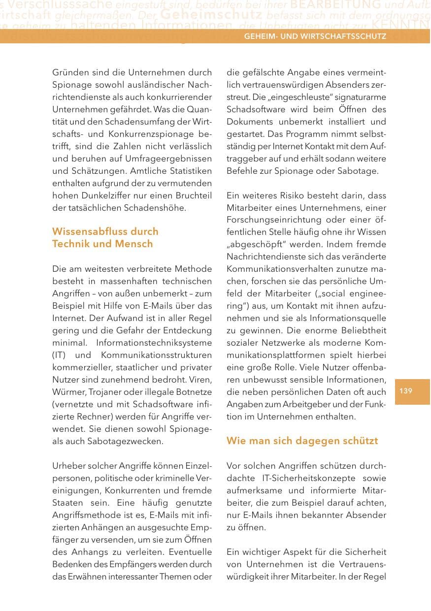 Seite 139 des Verfassungsschutzbericht 2012 Hessen