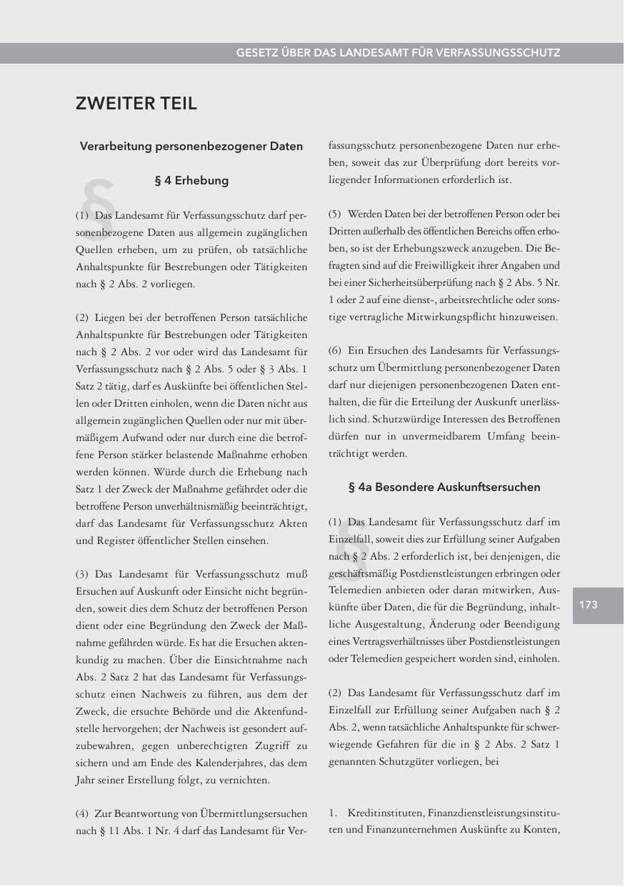 Seite 173 des Verfassungsschutzbericht 2012 Hessen