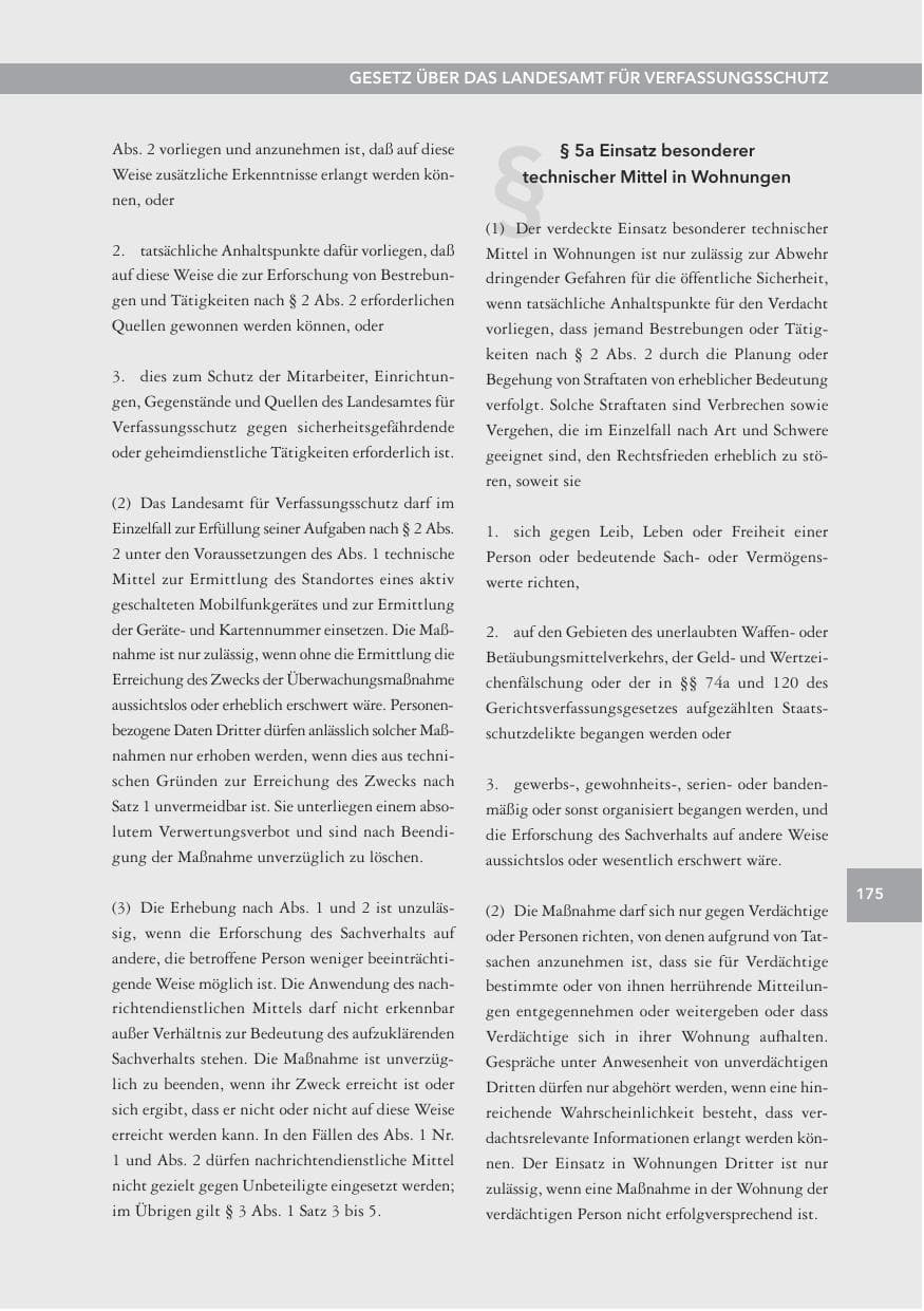 Seite 175 des Verfassungsschutzbericht 2012 Hessen
