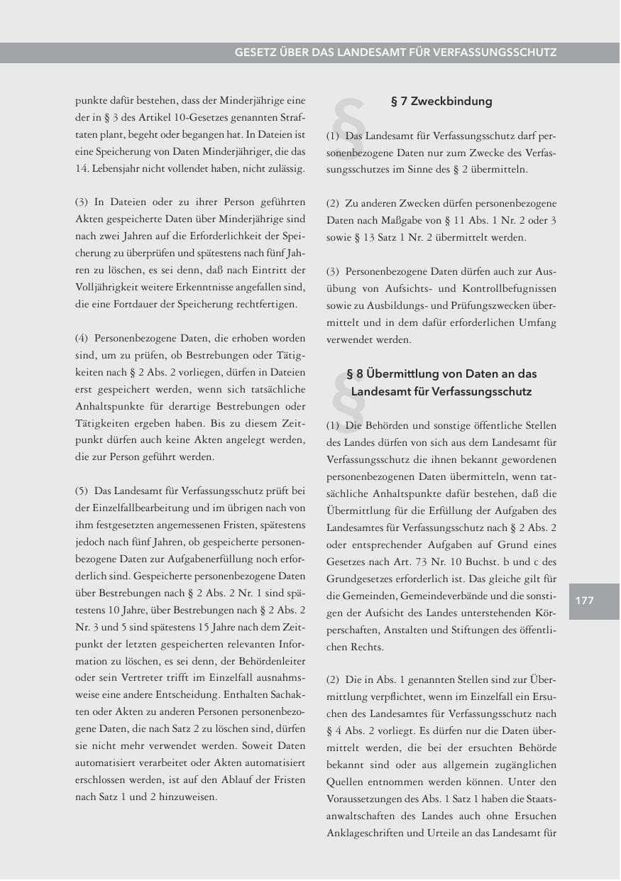 Seite 177 des Verfassungsschutzbericht 2012 Hessen