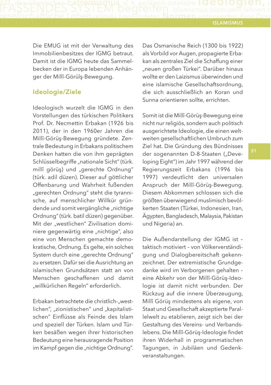 Seite 51 des Verfassungsschutzbericht 2012 Hessen
