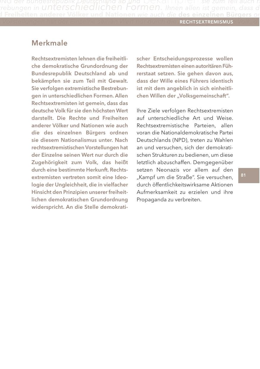 Seite 81 des Verfassungsschutzbericht 2012 Hessen
