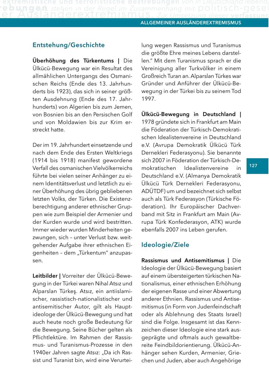 Seite 126 des Verfassungsschutzbericht 2014 Hessen