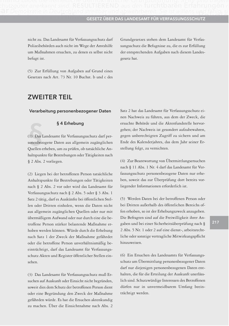 Seite 217 des Verfassungsschutzbericht 2015 Hessen