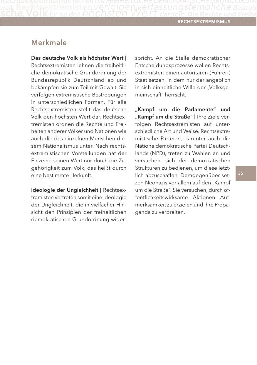 Seite 35 des Verfassungsschutzbericht 2015 Hessen