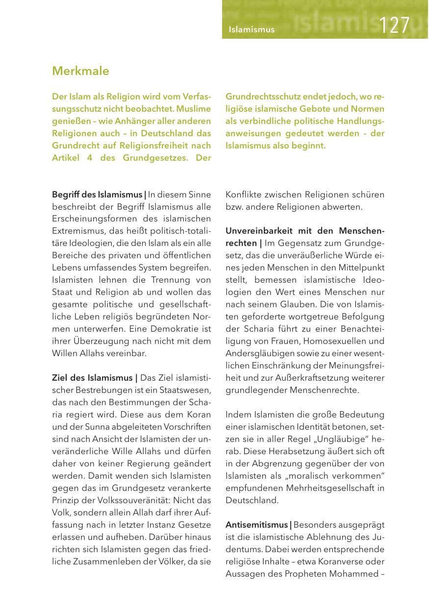 Seite 127 des Verfassungsschutzbericht 2016 Hessen