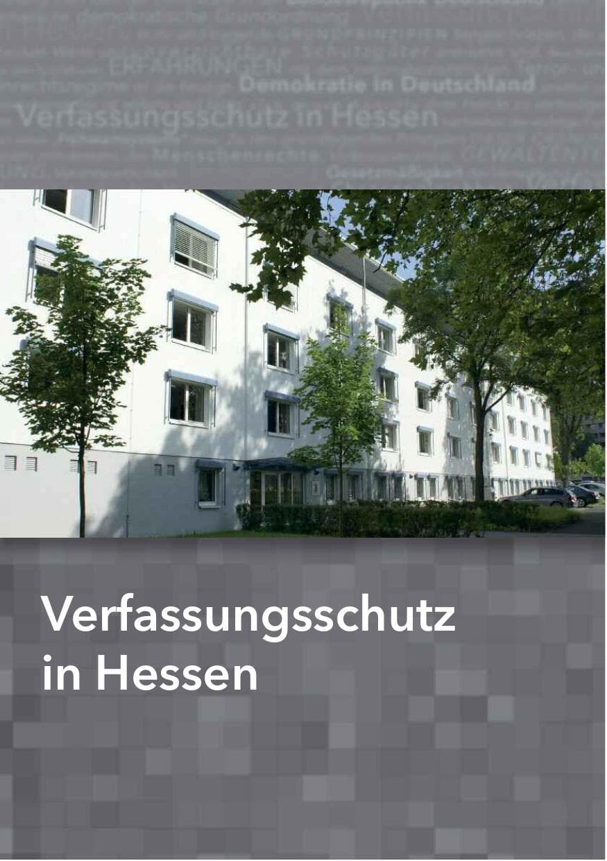 Seite 14 des Verfassungsschutzbericht 2016 Hessen
