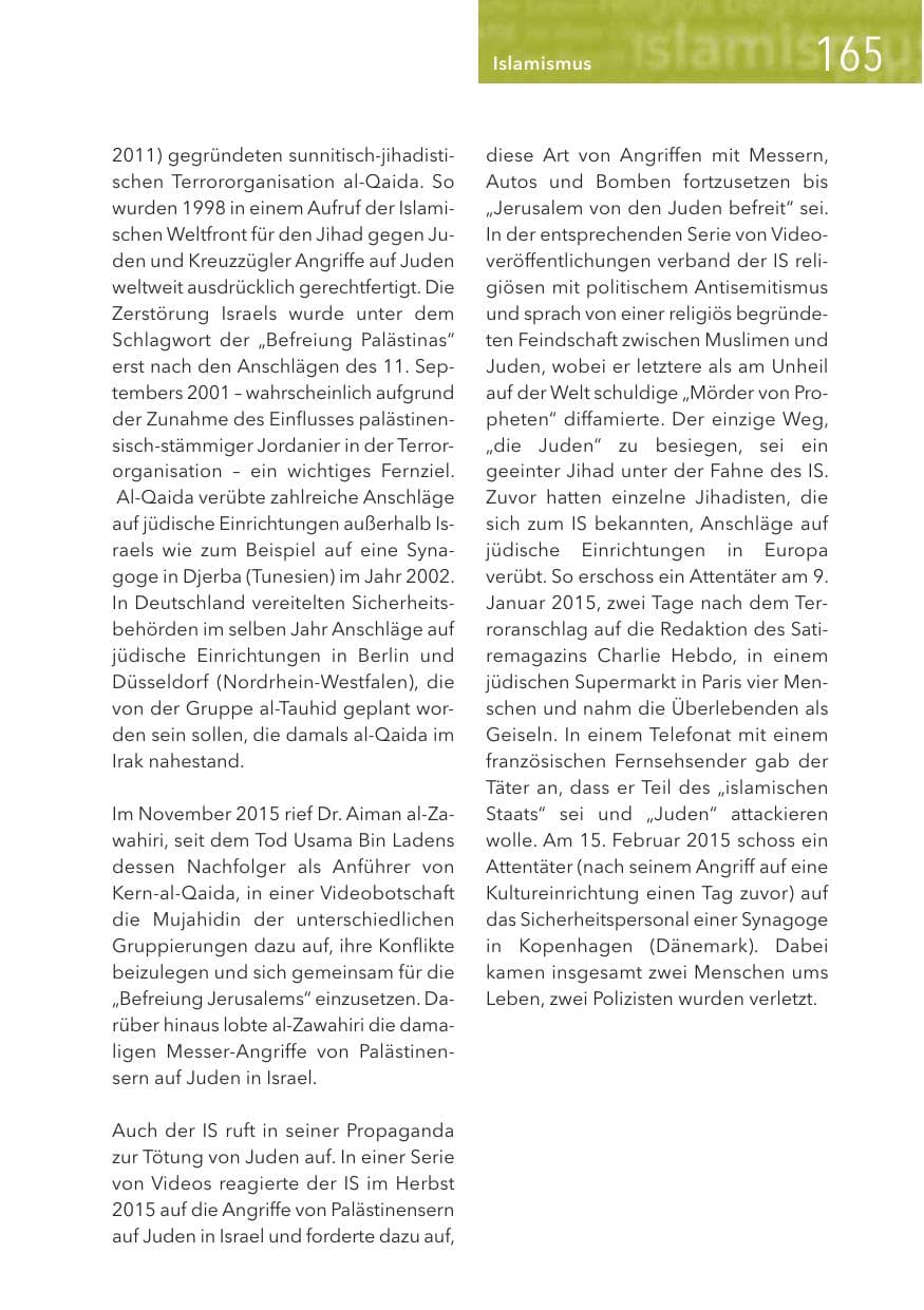 Seite 165 des Verfassungsschutzbericht 2016 Hessen