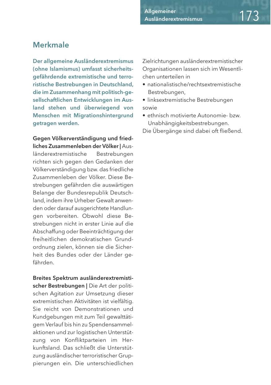Seite 173 des Verfassungsschutzbericht 2016 Hessen