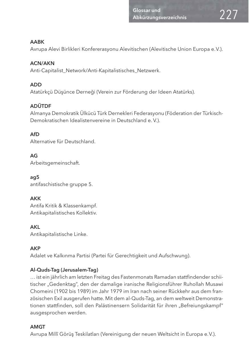 Seite 227 des Verfassungsschutzbericht 2016 Hessen