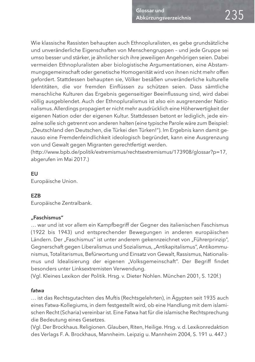 Seite 235 des Verfassungsschutzbericht 2016 Hessen