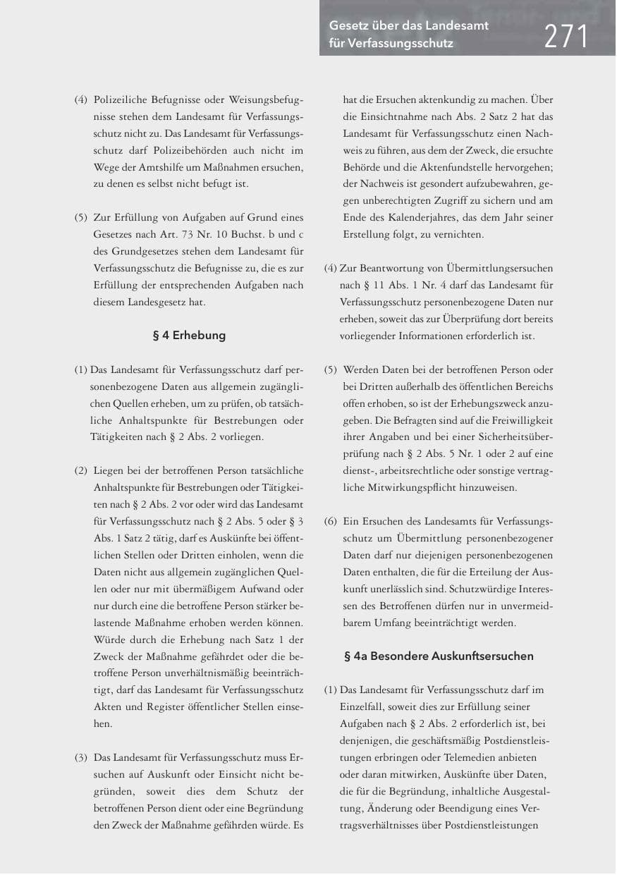 Seite 271 des Verfassungsschutzbericht 2016 Hessen
