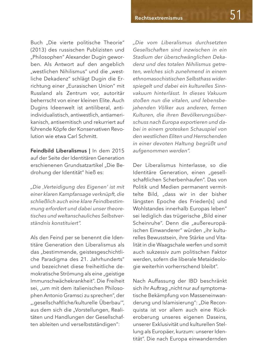 Seite 51 des Verfassungsschutzbericht 2016 Hessen