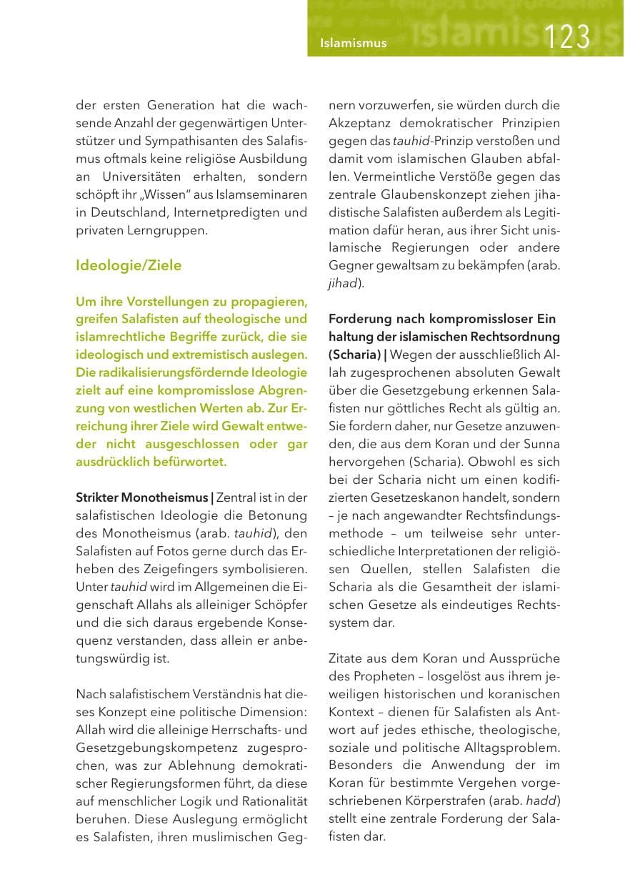 Seite 123 des Verfassungsschutzbericht 2017 Hessen