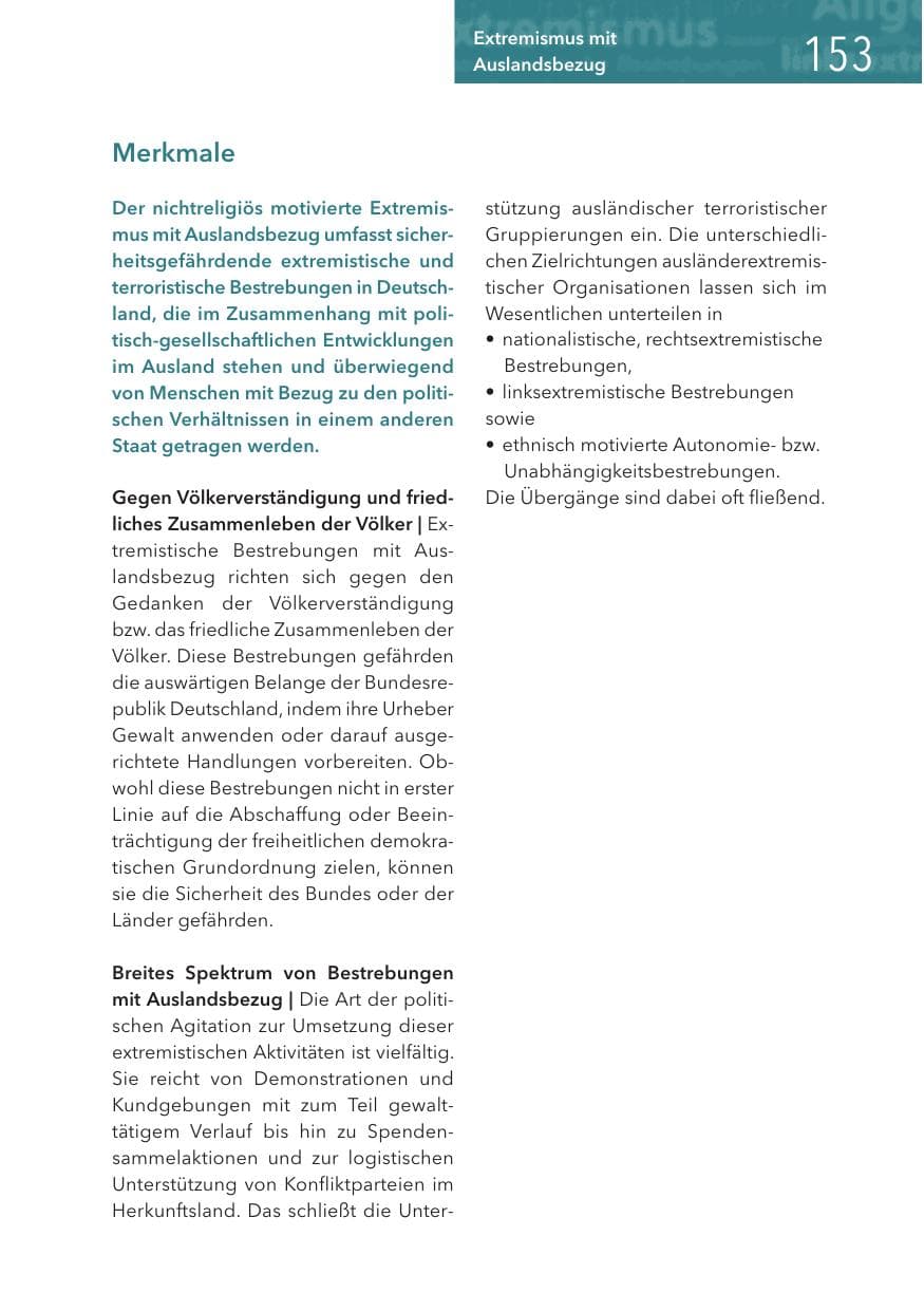Seite 153 des Verfassungsschutzbericht 2017 Hessen