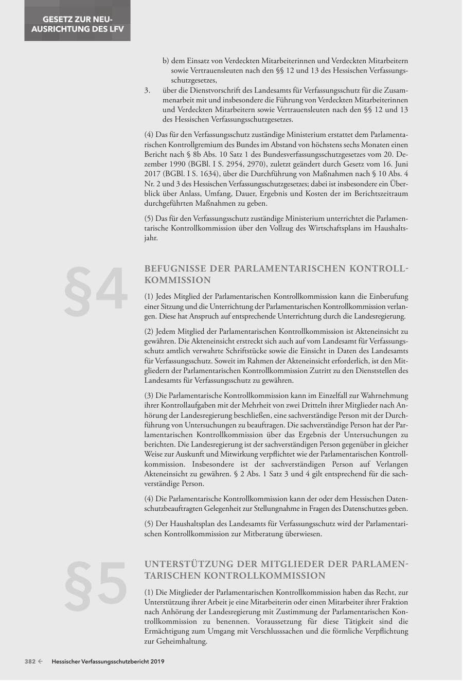 Seite 384 des Verfassungsschutzbericht 2019 Hessen