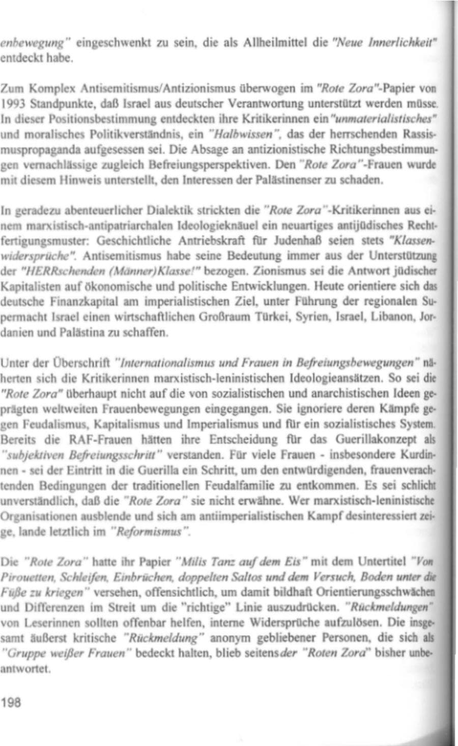 Seite 201 des Verfassungsschutzbericht 1994 Hamburg