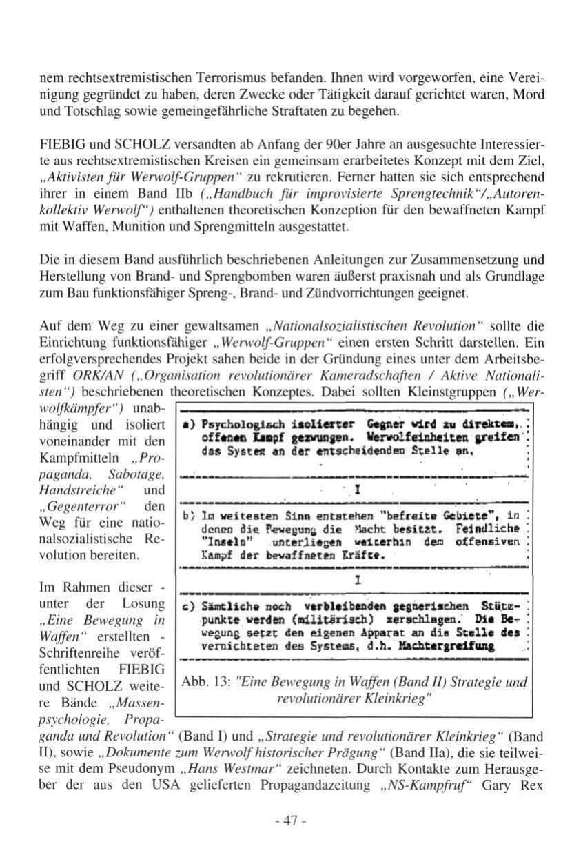Seite 47 des Verfassungsschutzbericht 1997 Hamburg