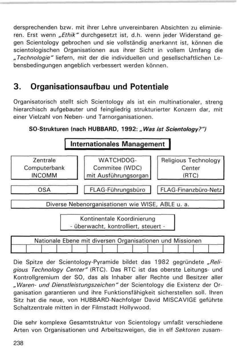 Seite 238 des Verfassungsschutzbericht 1998 Hamburg