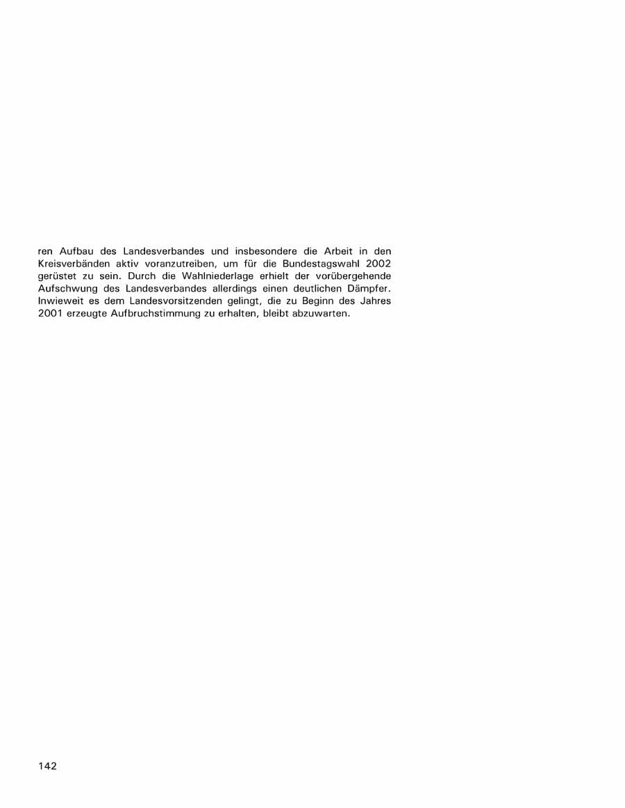Seite 142 des Verfassungsschutzbericht 2001 Hamburg
