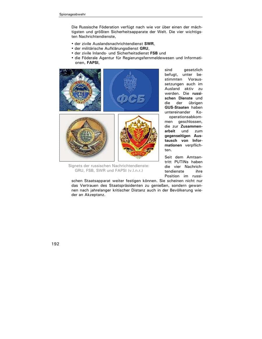 Seite 194 des Verfassungsschutzbericht 2002 Hamburg