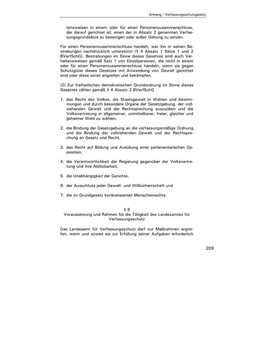 Seite 211 des Verfassungsschutzbericht 2002 Hamburg
