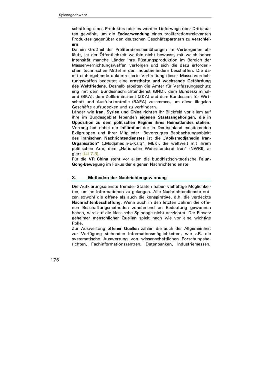 Seite 177 des Verfassungsschutzbericht 2004 Hamburg