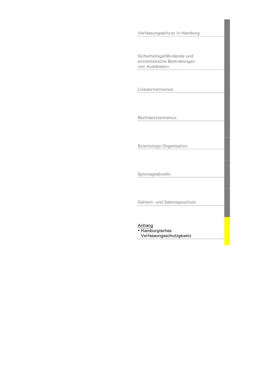 Seite 190 des Verfassungsschutzbericht 2004 Hamburg