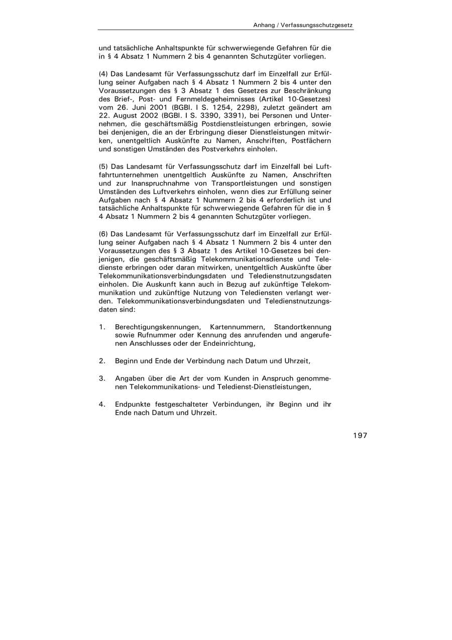 Seite 198 des Verfassungsschutzbericht 2004 Hamburg