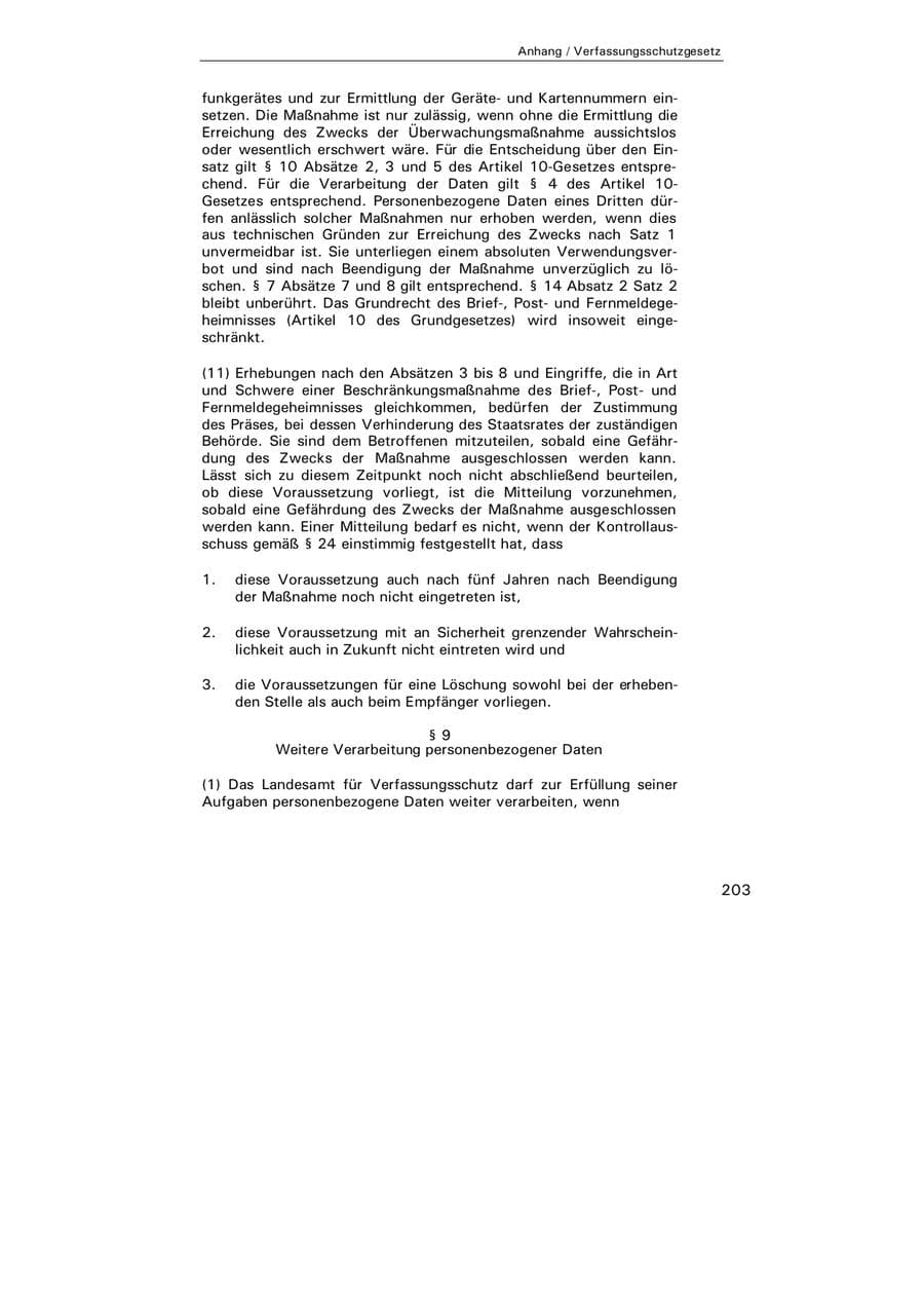 Seite 204 des Verfassungsschutzbericht 2004 Hamburg