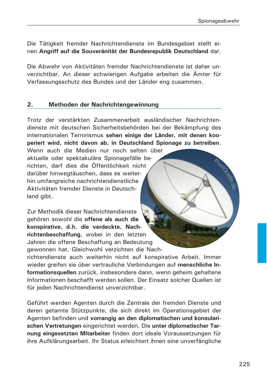 Seite 225 des Verfassungsschutzbericht 2005 Hamburg