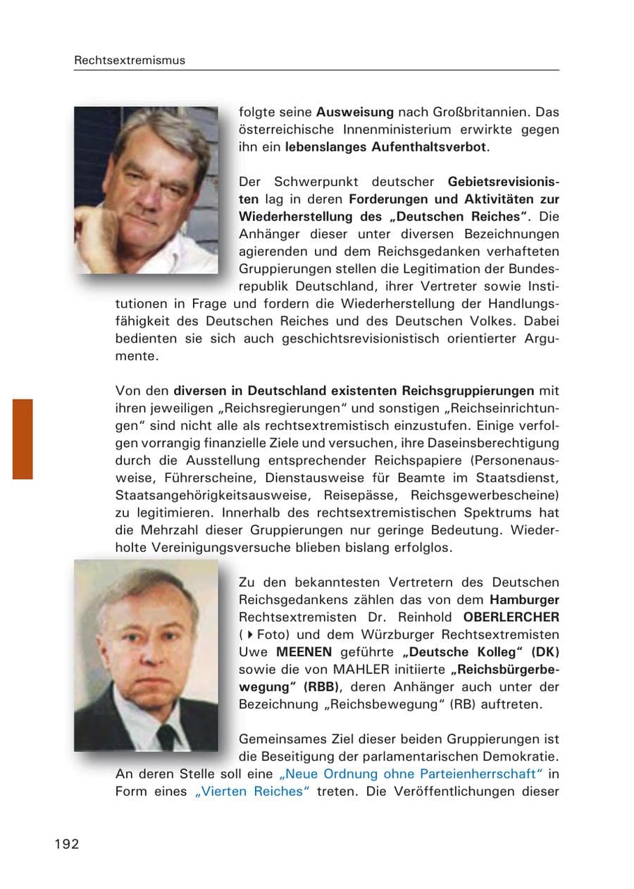 Seite 194 des Verfassungsschutzbericht 2006 Hamburg