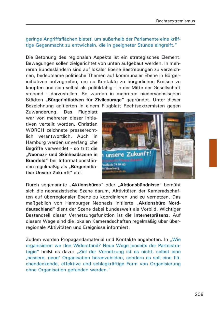 Seite 211 des Verfassungsschutzbericht 2006 Hamburg