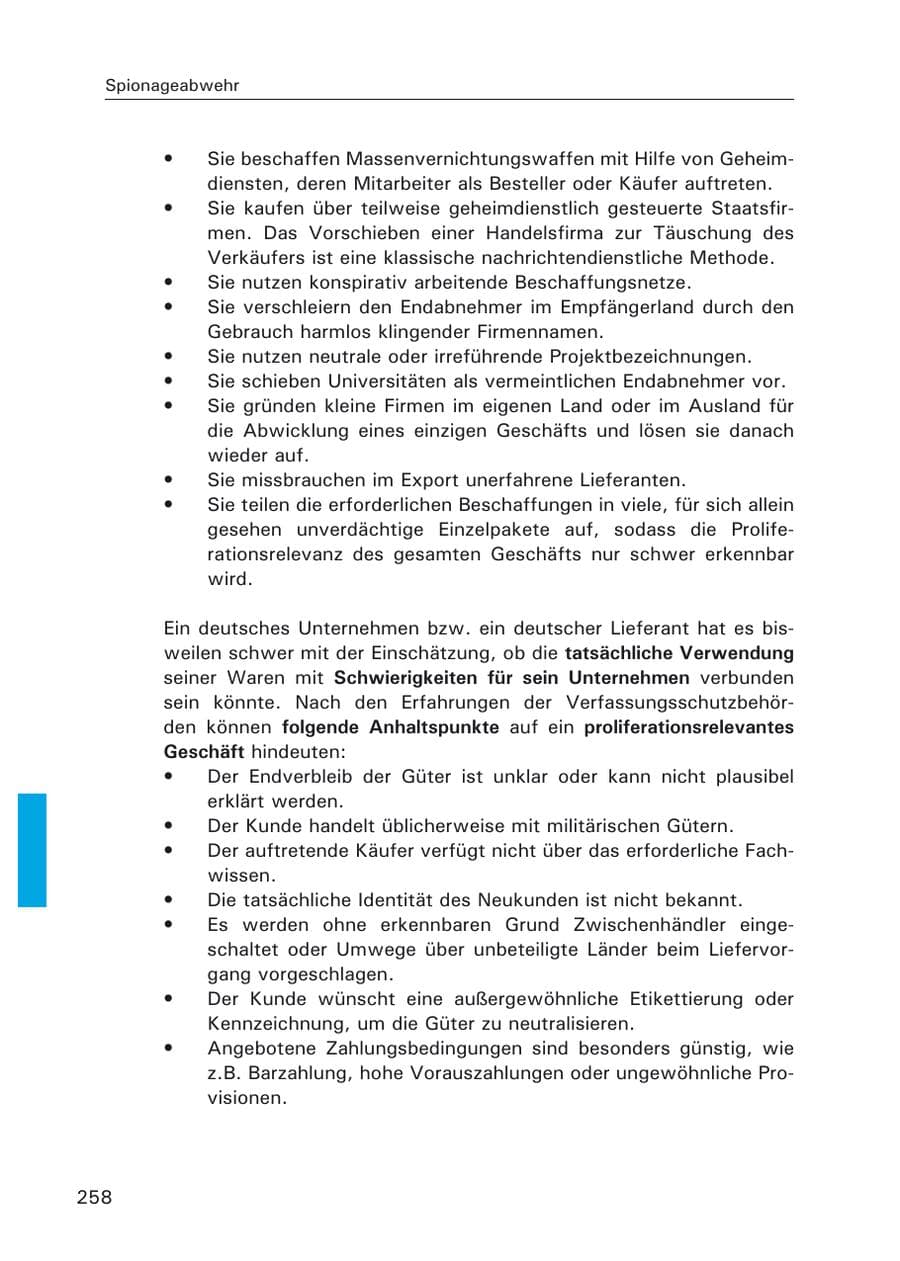 Seite 260 des Verfassungsschutzbericht 2006 Hamburg