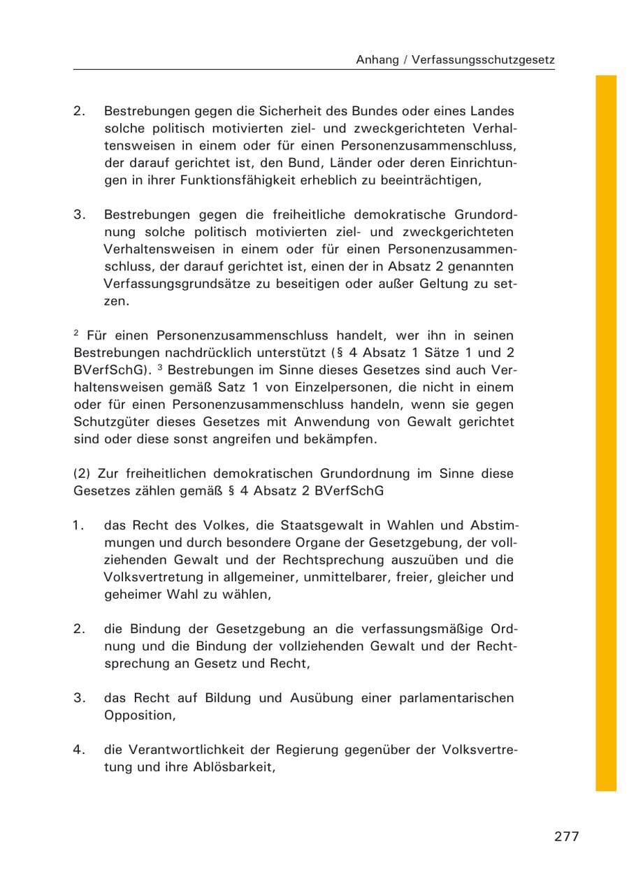 Seite 279 des Verfassungsschutzbericht 2006 Hamburg