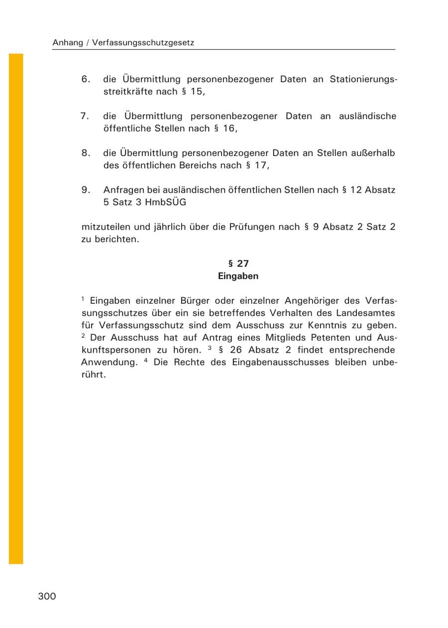 Seite 302 des Verfassungsschutzbericht 2006 Hamburg