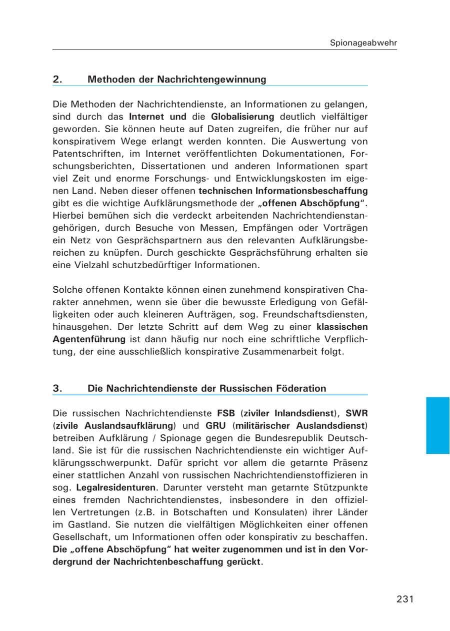 Seite 233 des Verfassungsschutzbericht 2007 Hamburg