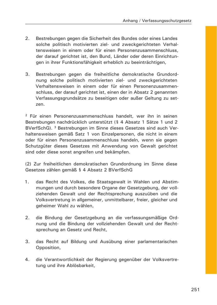 Seite 253 des Verfassungsschutzbericht 2007 Hamburg