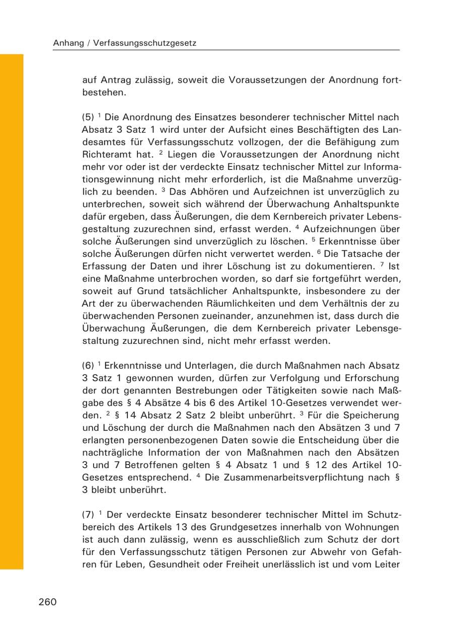 Seite 262 des Verfassungsschutzbericht 2007 Hamburg