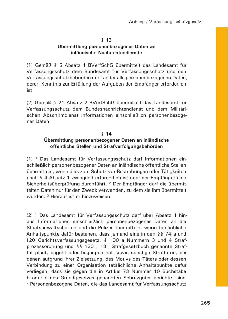 Seite 267 des Verfassungsschutzbericht 2007 Hamburg