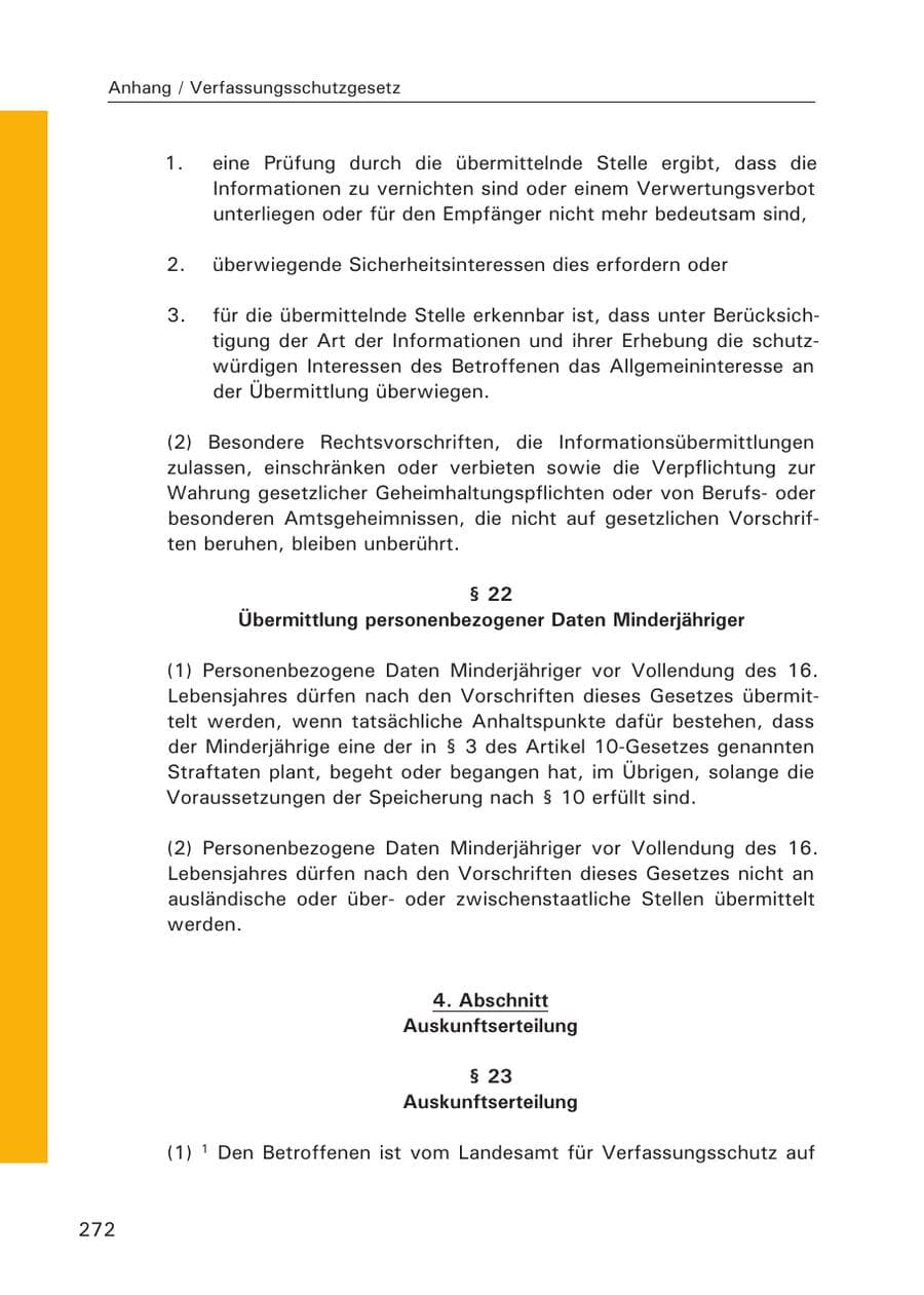 Seite 274 des Verfassungsschutzbericht 2007 Hamburg